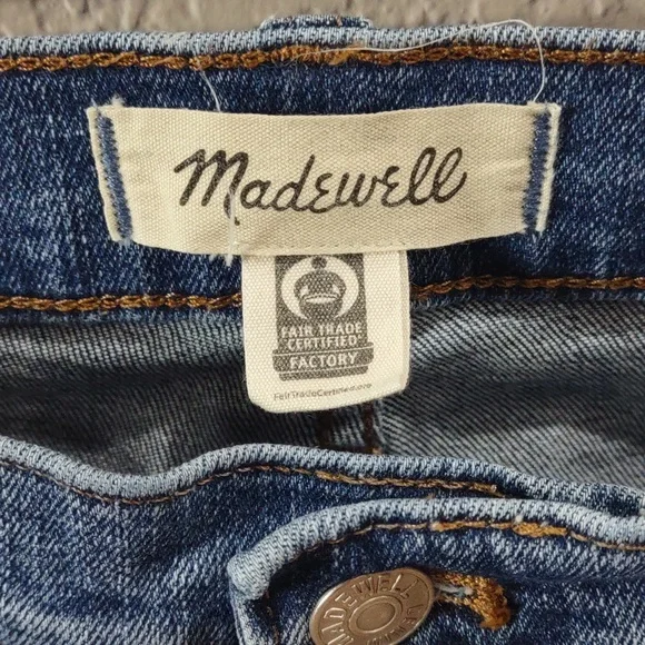 MADEWELL THE MID-RISE PERFECT VINTAGE JEANS. - Picture 5 of 17